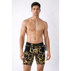 Ethika LAFC Boxer Briefs Men Large Black Gold Baroque Fanatics MLS